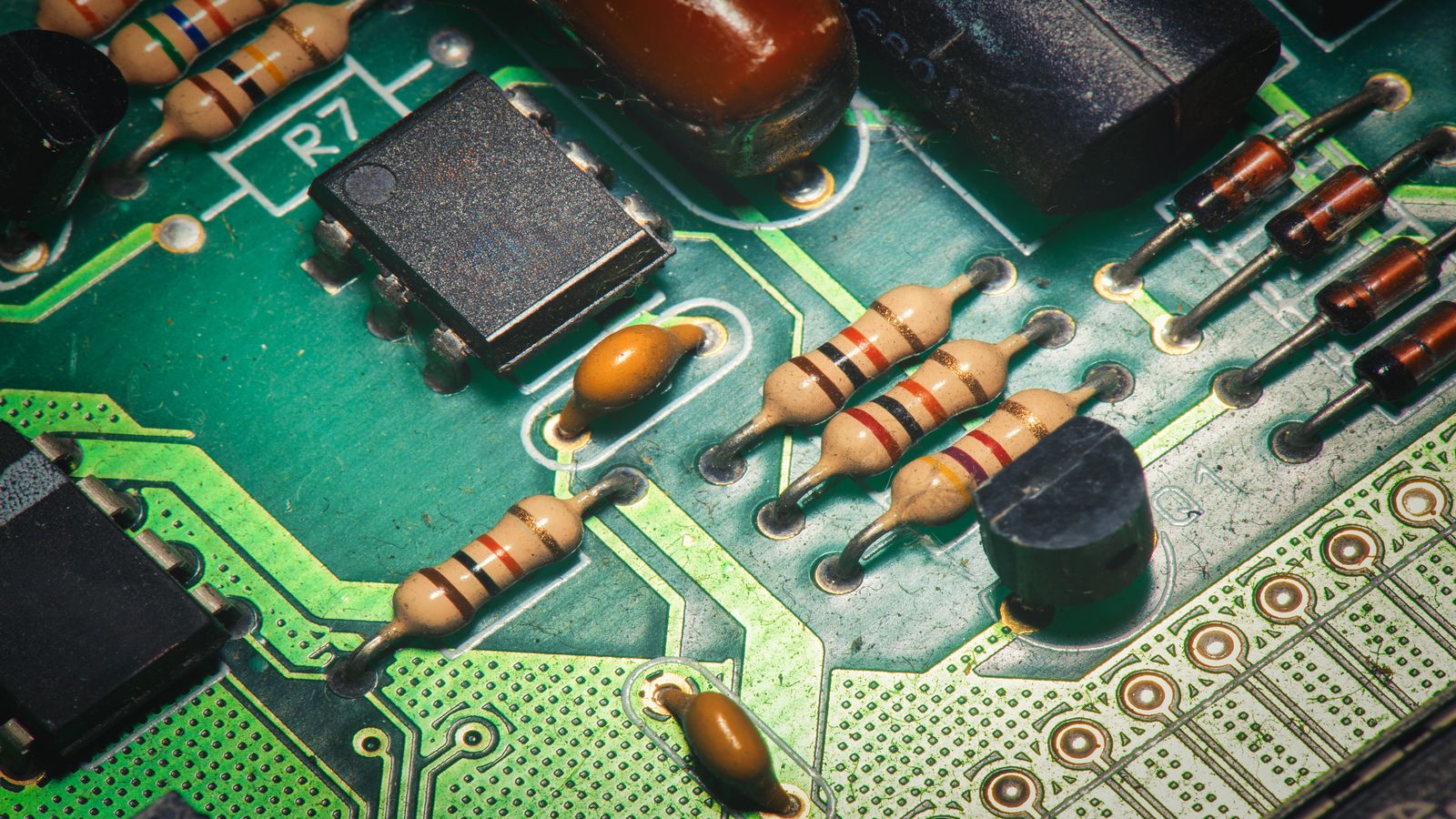 Hardware development board with debugging equipment